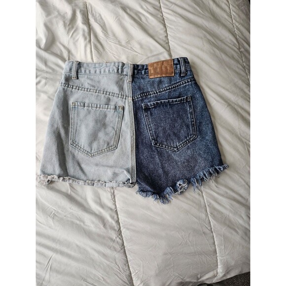 Blue savy jean shorts - Picture 2 of 4